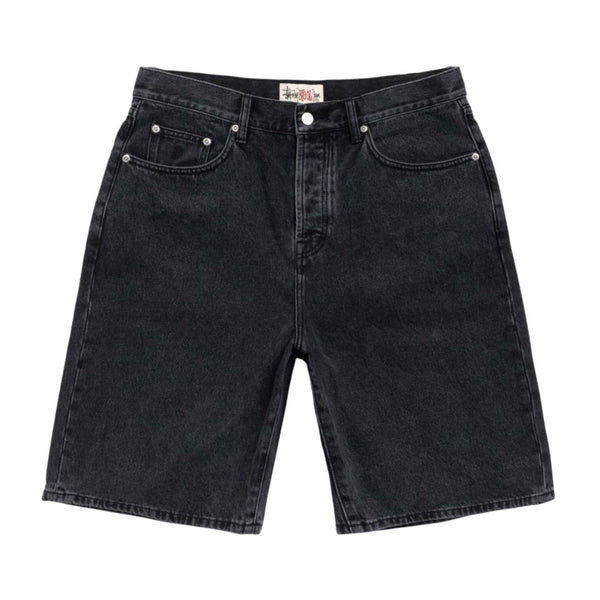 Stussy Big Ol Denim Shorts Vintage Black