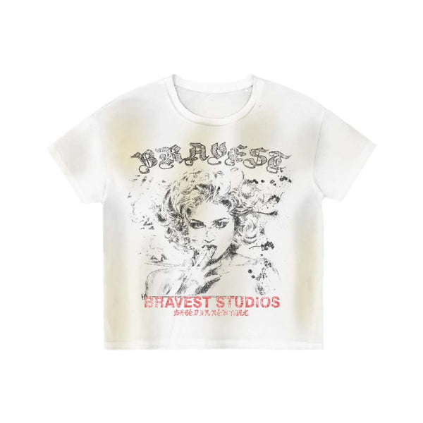 Bravest Studios Vivian White Tee