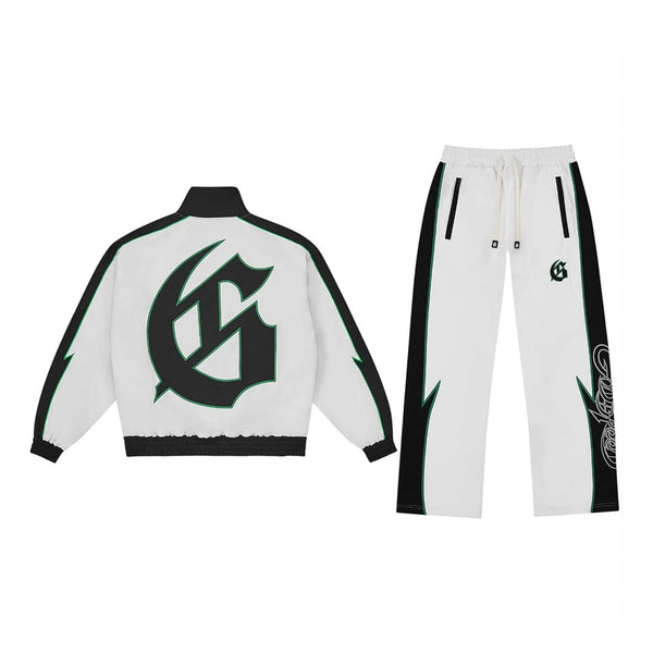 Godspeed GT Tracksuit 3M White Black Green