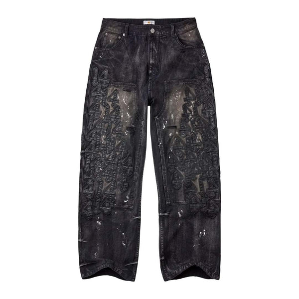 Vale Forever Black Cat Denim Jeans