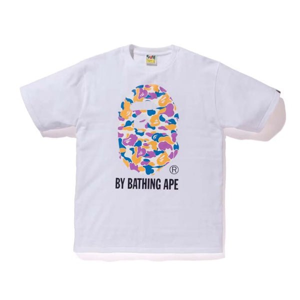 Bape By Bathing Ape White Tee LA Camo