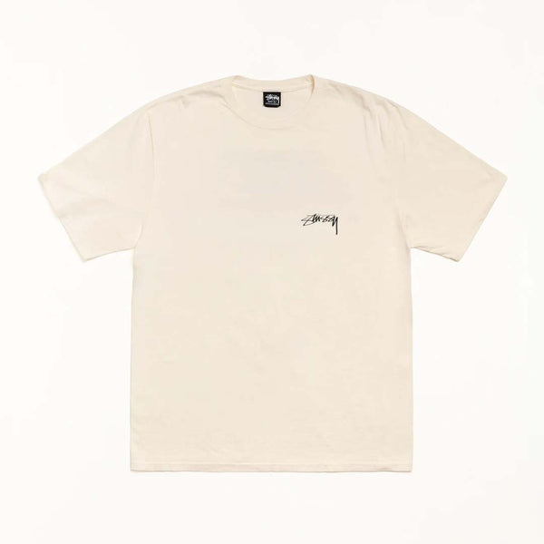Stussy Serpent Tee Pigment Dyed Natural