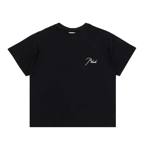 Rhude Classique Raglan Black Tee