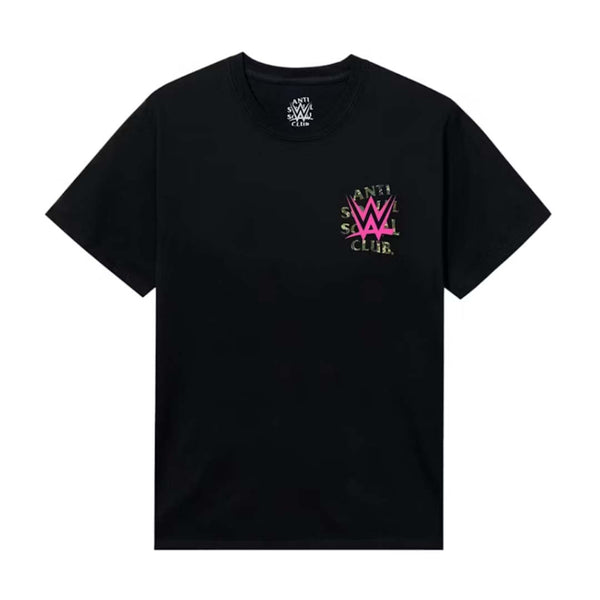 Anti Social Social Club WWE Lookout Tee Black