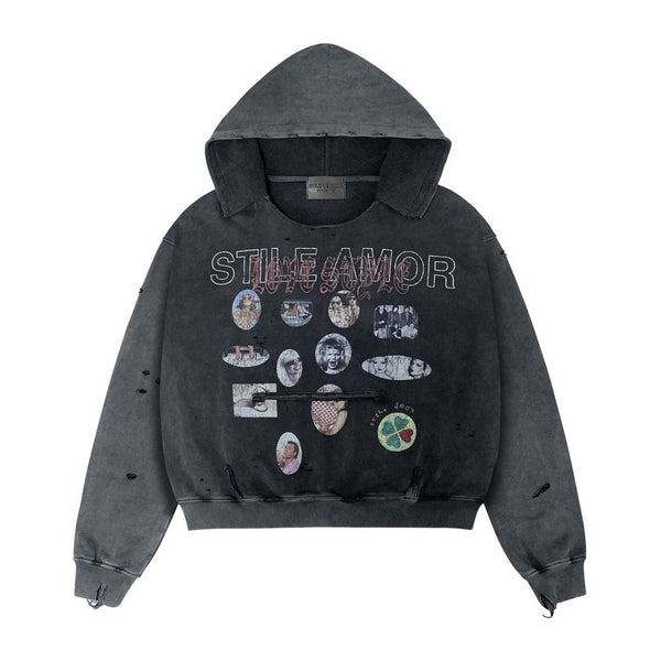 Stile de Amor Sfera Hoodie Faded Black