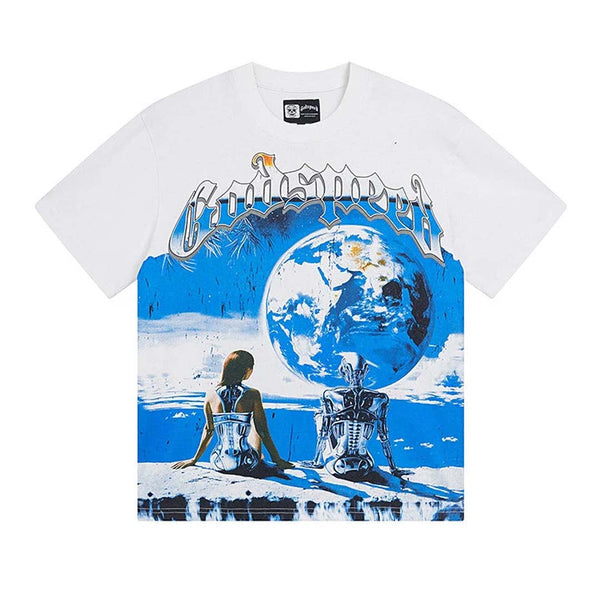 Godspeed Artificial Love White Tee