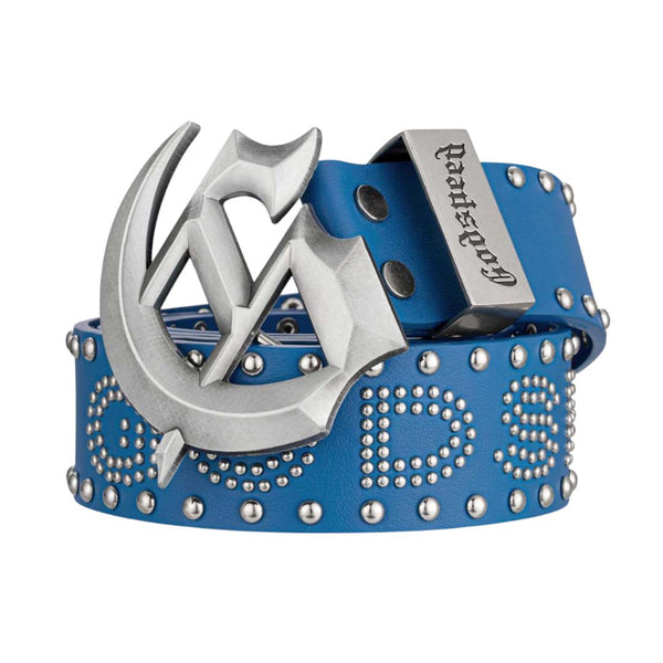 Godspeed Forged GS Studded Belt Steel Blue