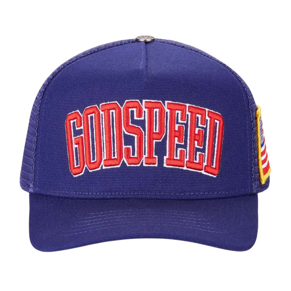 Godspeed Americana Trucker Hat Red Blue