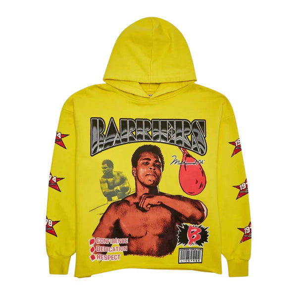 Barriers Muhammad Ali Hoodie Yellow