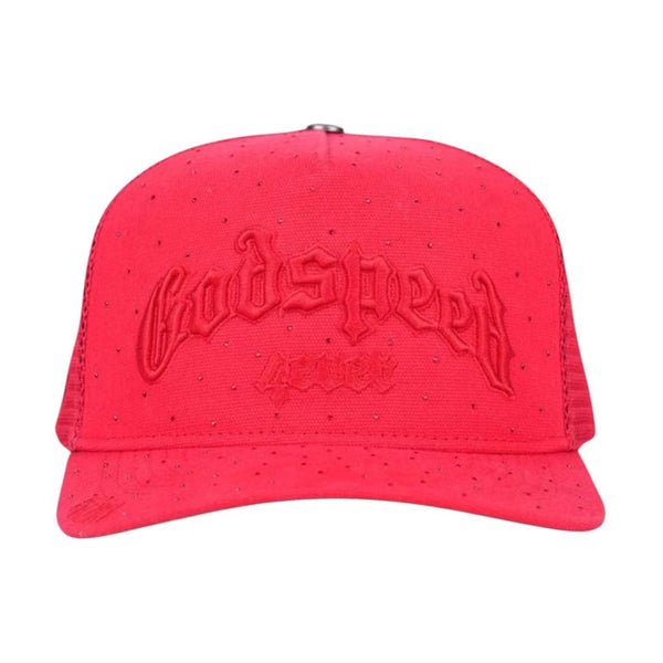 Godspeed Forever Trucker Hat Red VVS