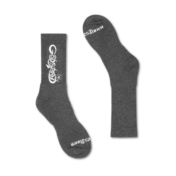 Godspeed New Age Socks Charcoal Grey White