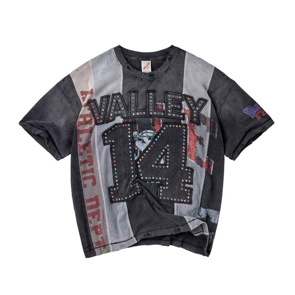 Vale Forever Chop N Screw Tee Faded Black Grey Red