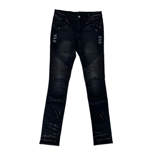 RtA Kieran Washed Black Jeans