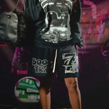 Triple Sevens Trap Black Shorts