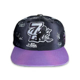 Triple Sevens Trap Signed Black Snapback Hat