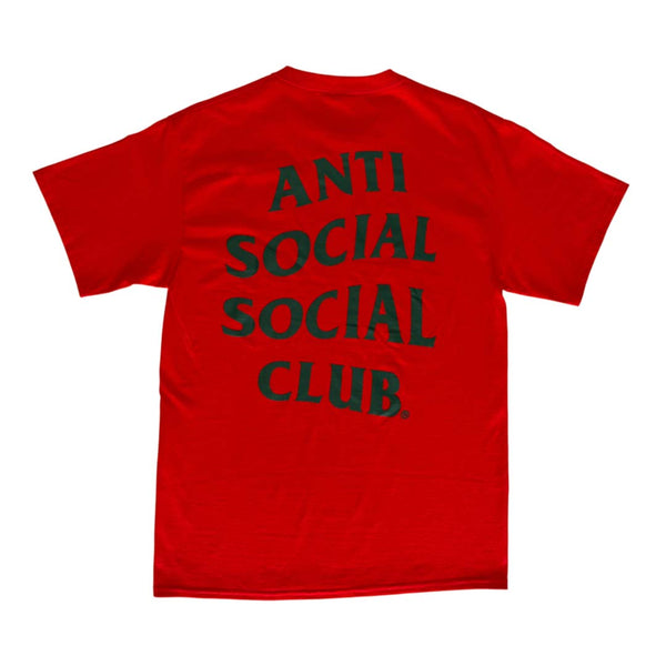 Anti Social Social Club Mind Games Fiery Red Tee