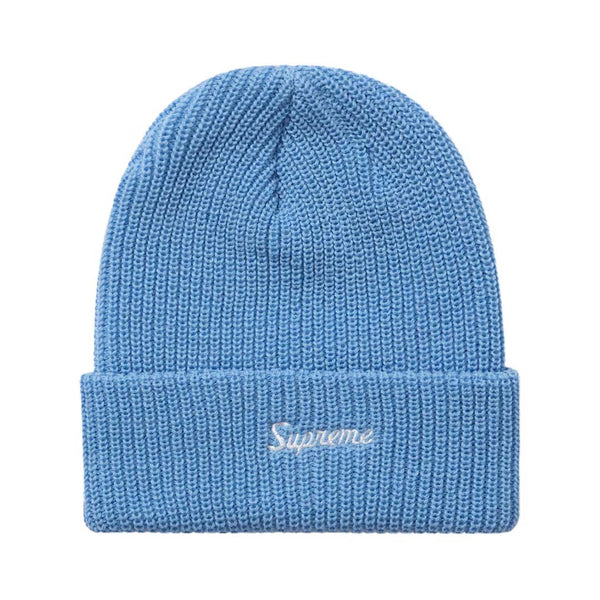 Supreme Loose Gauge Beanie Light Blue