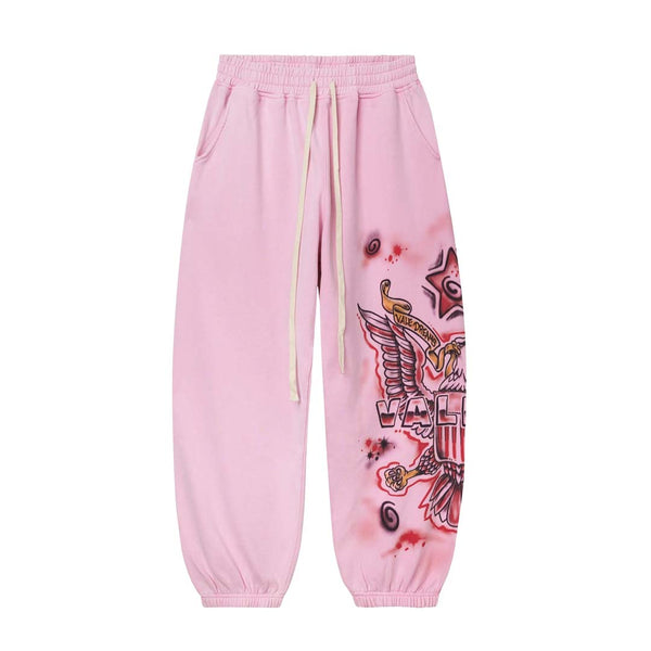 Vale Forever Pink Flag Sweatpants
