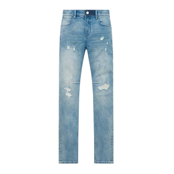 RTA Clayton Pintuck Skinny Jean Ocean Shine