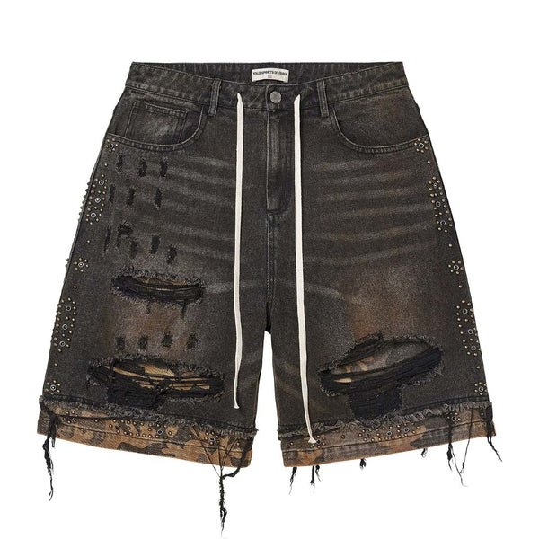 Vale Forever Double Black Denim Jorts