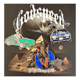 Godspeed Forever Trucker Hat Turquoise Black