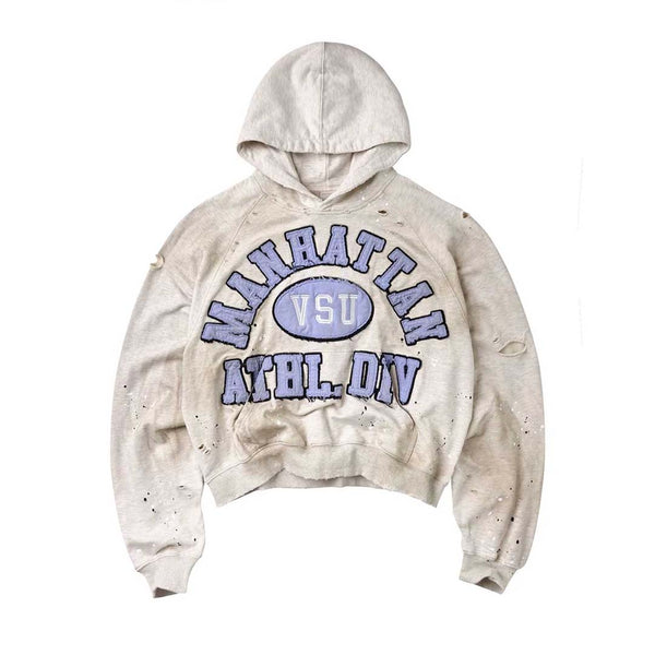 Vale Forever Manhattan VSU Pullover Hoodie Grey Blue