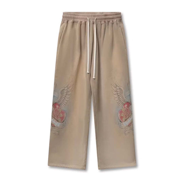 Righteous Sacred Heart Tan Sweatpants