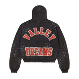 Vale Forever Pluto Clustered Zip Up Hoodie Black