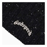 Godspeed OG Logo Emblem Speckled Black Beanie