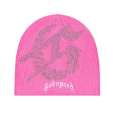 Godspeed Studded Beanie Pink