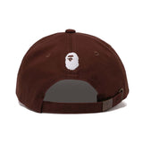 Bape 6 Panel Brown Hat A Bathing Ape