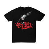 Vlone x Never Broke Again Bones Tee Black