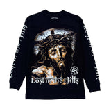 Lost Hills Wings Long Sleeve Tee Black