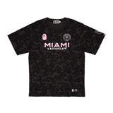 BAPE x Inter Miami CF Camo Tee Black
