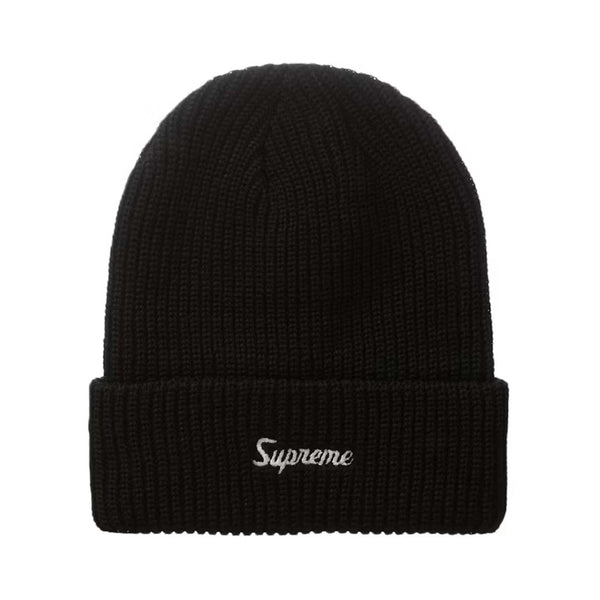 Supreme Loose Gauge Beanie Black