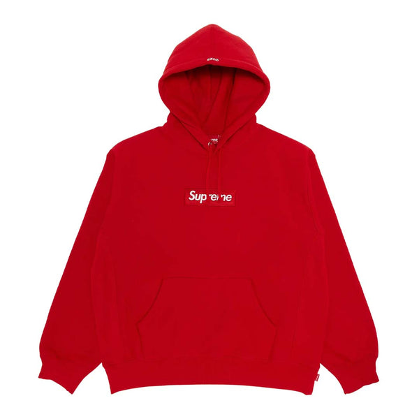 Supreme Box Logo Hoodie Sweatshirt Red