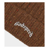 Godspeed OG Logo Emblem Brown Speckle Beanie
