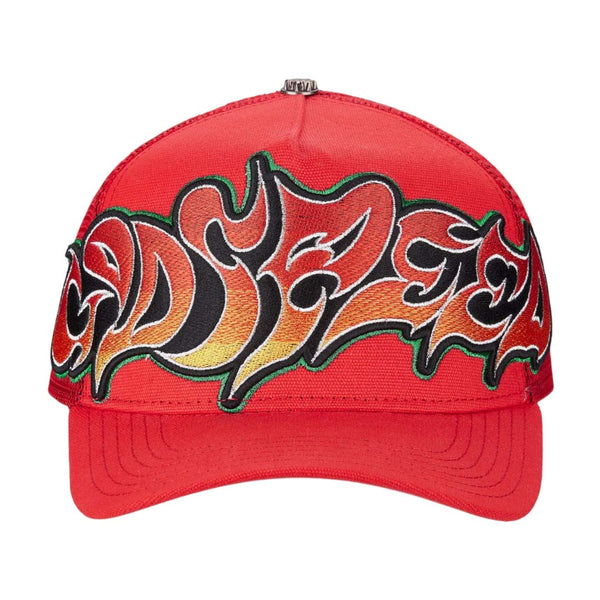 Godspeed Neo Trucker Hat Red