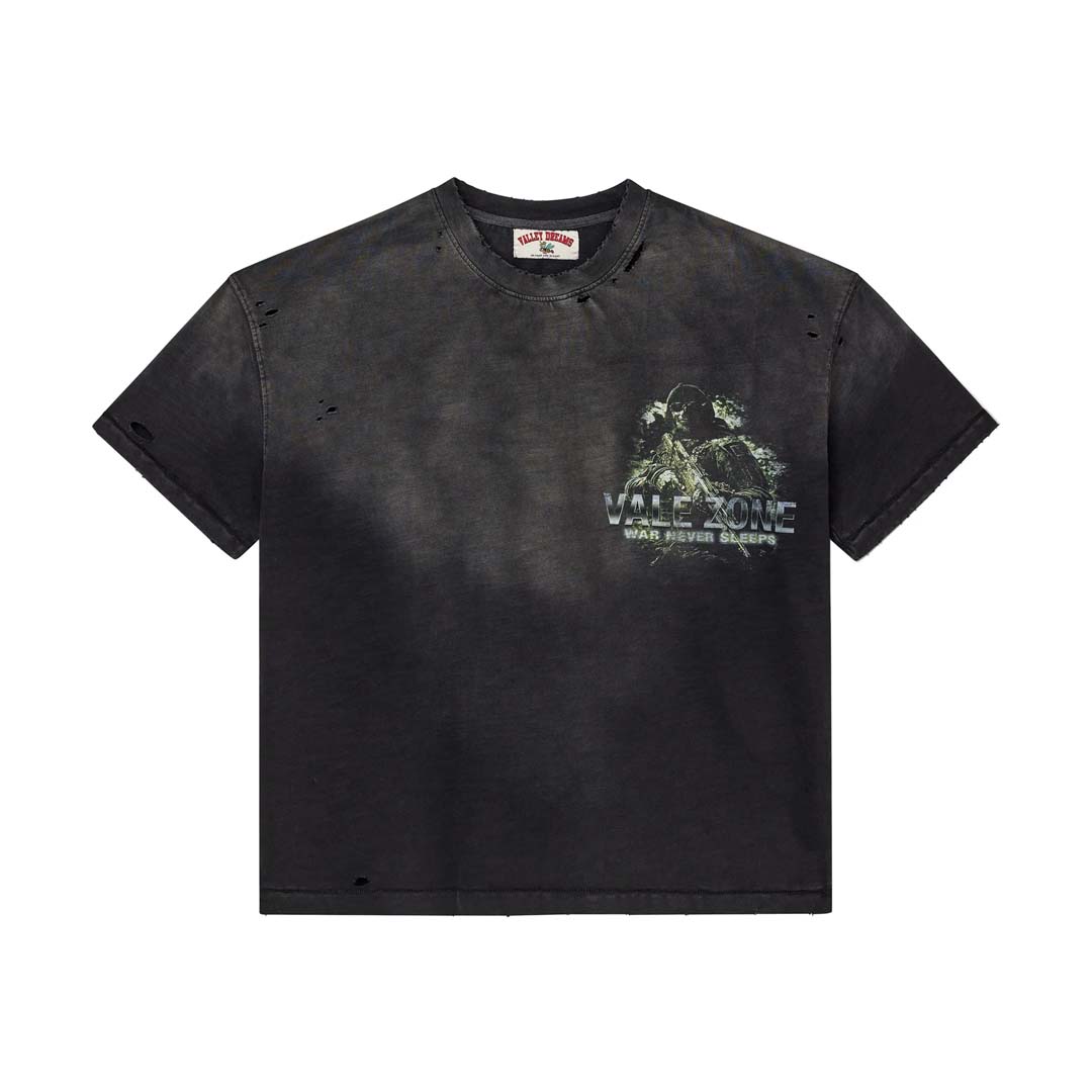 Vale Forever Zone Tee in Faded Black - Stylish T-Shirts – NWAHYPE