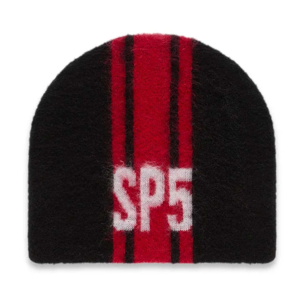 Sp5der Black Red Rally Beanie