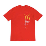 Travis Scott x Mcdonald's Crew Tee Red