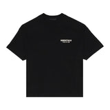 Fear of God Essentials Jersey Crewneck Tee Black White