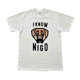 Human Made I Know Nigo Victor Dog White Tee