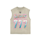 Triple Sevens NFL Sleeveless Tee Cream