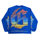 Godspeed Ollie Long Sleeve Tee Blue