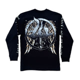 Lost Hills Wings Long Sleeve Tee Black