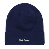 Supreme New Era Box Logo Beanie (FW21) Washed Navy