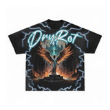 Dry Rot Angel Tee Black Wash