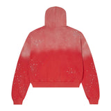 Vale Forever 14 Patch Red Zip Up Hoodie