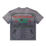 Vale Forever Faded Chaos Bling Tee Grey